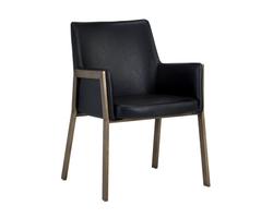 Bernadette Dining Armchair - Bravo Black by Sunpan