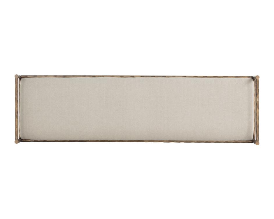 ESAI BENCH - ZENITH TAUPE GREY by Sunpan