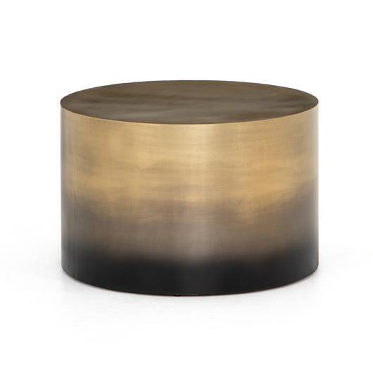 Cameron Ombre Bunching Table In Ombre Brass by FOUR HANDS