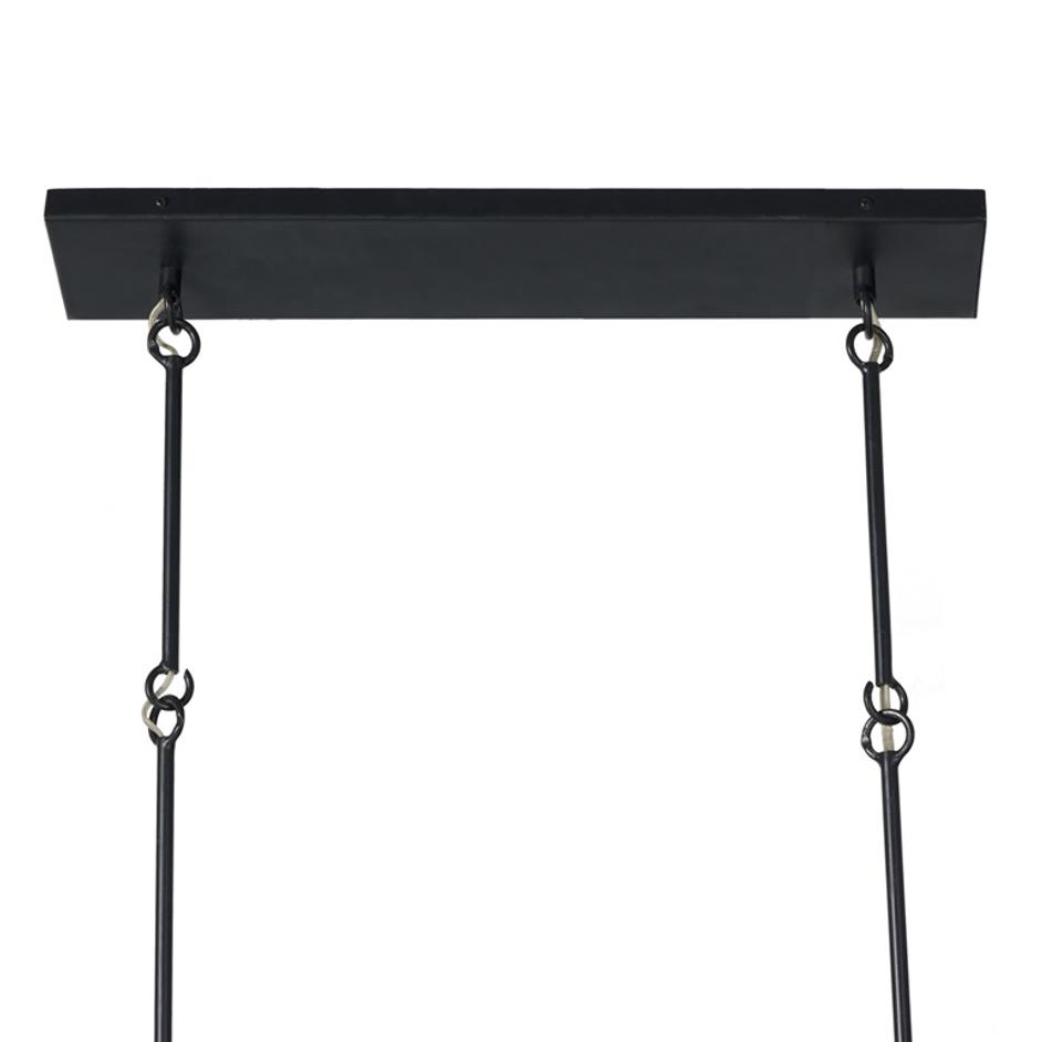 Meredith Linear Chandelier in Clear by FOUR HANDS