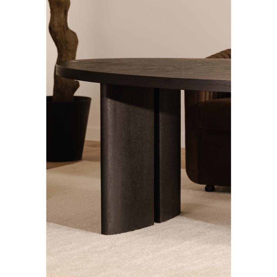 William Dining Table Black by Moes Home