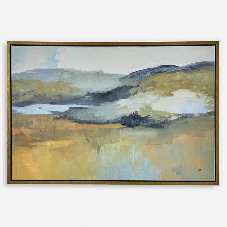 Folded Hills Framed Landscape Art by Uttermost
