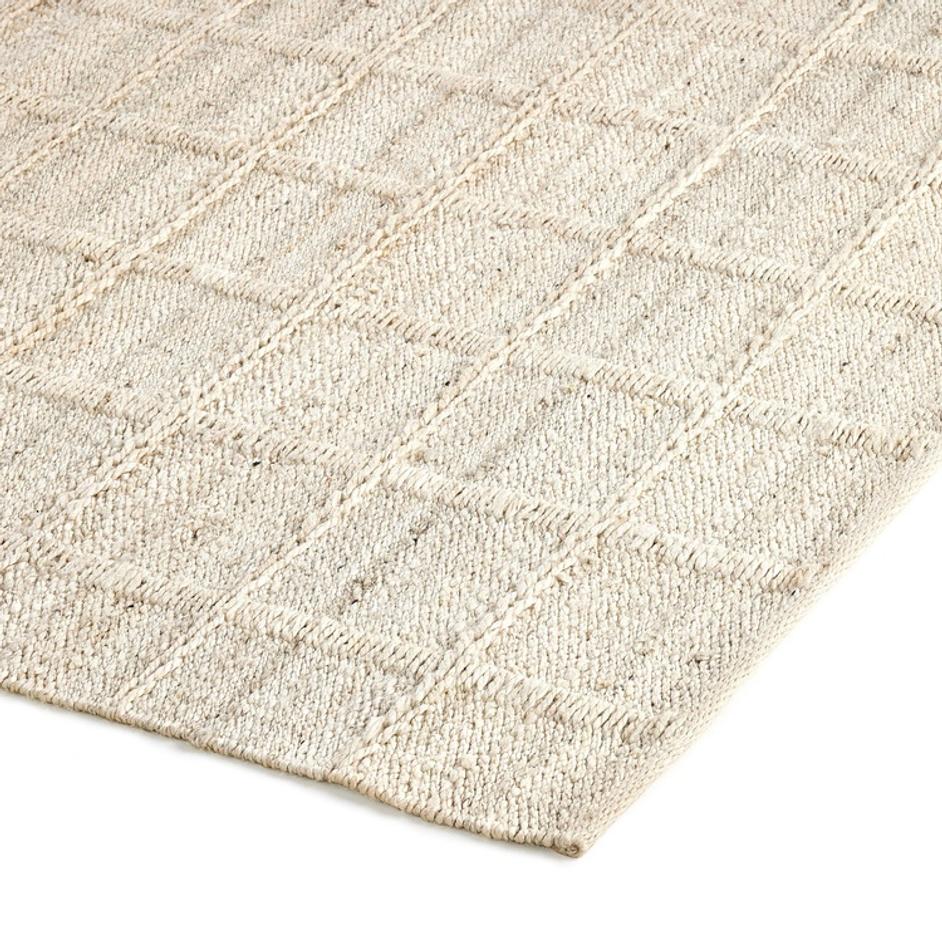 Grid Jute Rug In Bleached Grid Jute And 9'x12' by Four Hands