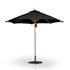 Baska Outdoor Round Umbrella - Arashi Black by Four Hands