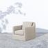 Dade Outdoor Swivel Chair in Faye Sand by FOUR HANDS