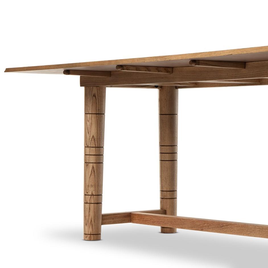 Flip Top Console Table In Toasted Ash by FOUR HANDS