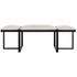 Triple Cloud Modern Upholstered Bench by Uttermost