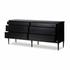 Lendon 6 Drawer Dresser in Black by FOUR HANDS