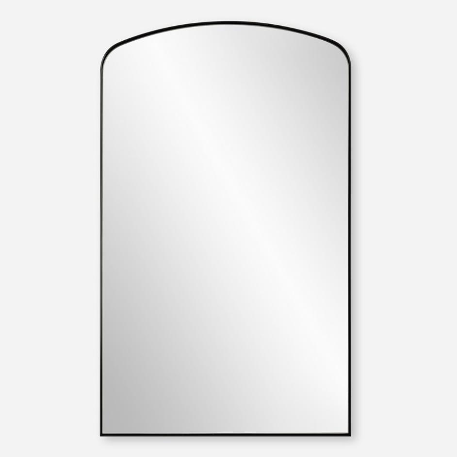 Tordera Black Arch Mirror by Uttermost