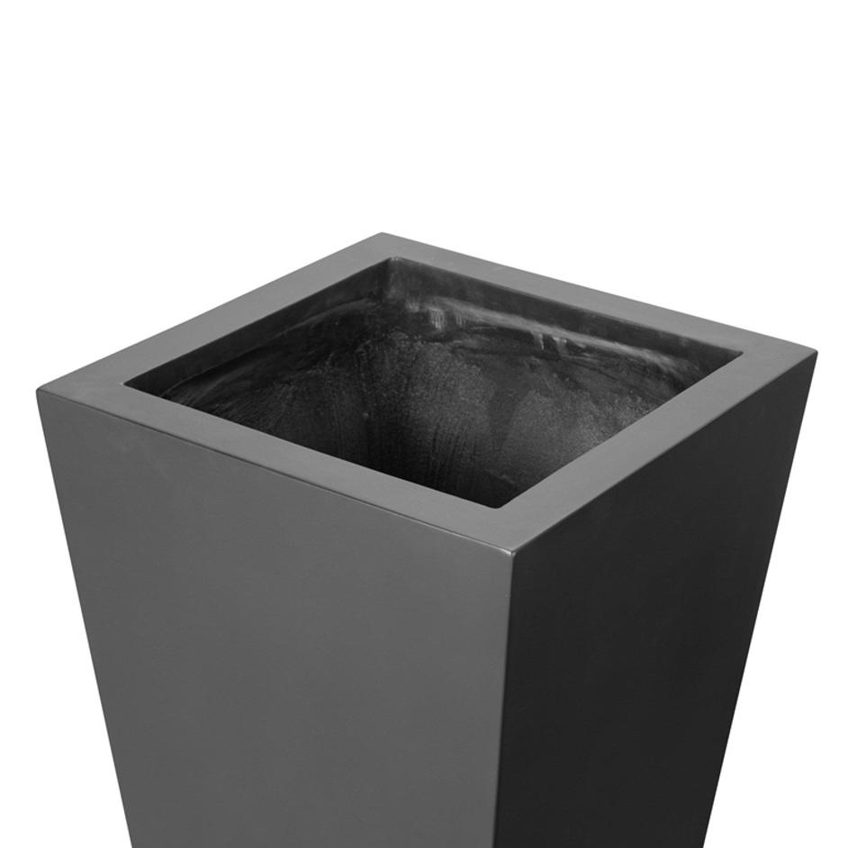 Koto Planter - Black Concrete by Four Hands