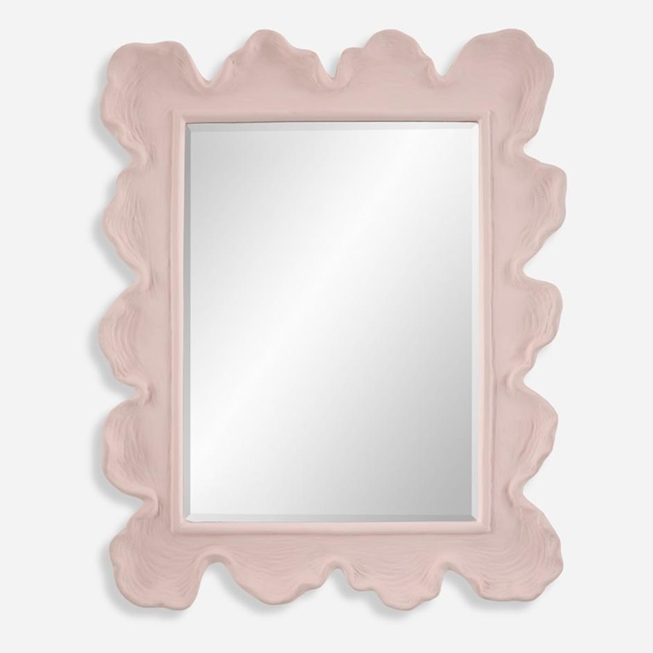 Sea Coral Pink Mirror by Uttermost