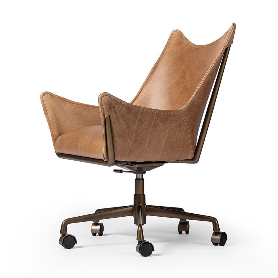 Truman Desk Chair - Conroe Drift by Four Hands