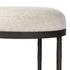 Corinne Accent Stool - Crete Pebble by Four Hands