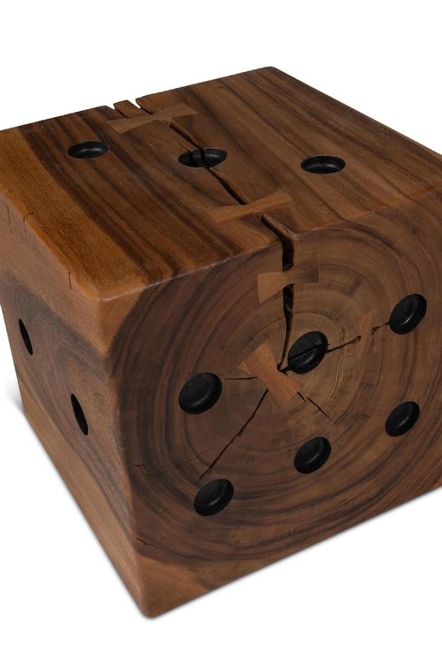 Dice End Table by Urbia Imports
