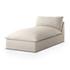 Grant Outdoor Chaise Piece In Faye Sand by FOUR HANDS