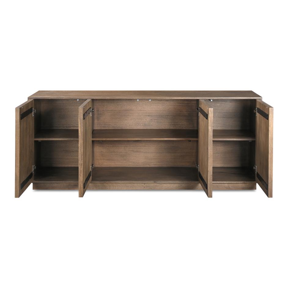 Bowen Sideboard Deep Brown by Moes Home