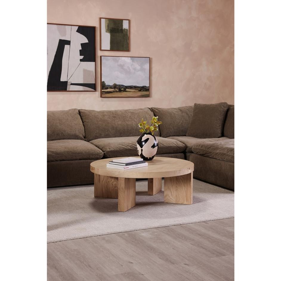 CLAY CORNER CHAIR PERFORMANCE FABRIC DESERT SAGE by Moes Home