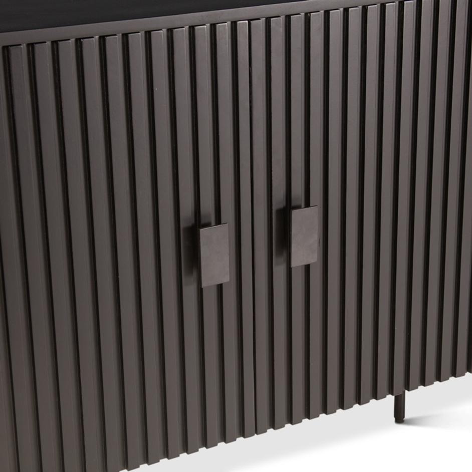 Verbania 67" Sideboard, Matte Black by Home Trends & Design