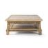 Trinity Coffee Table - Distressed Light Oak by Four Hands