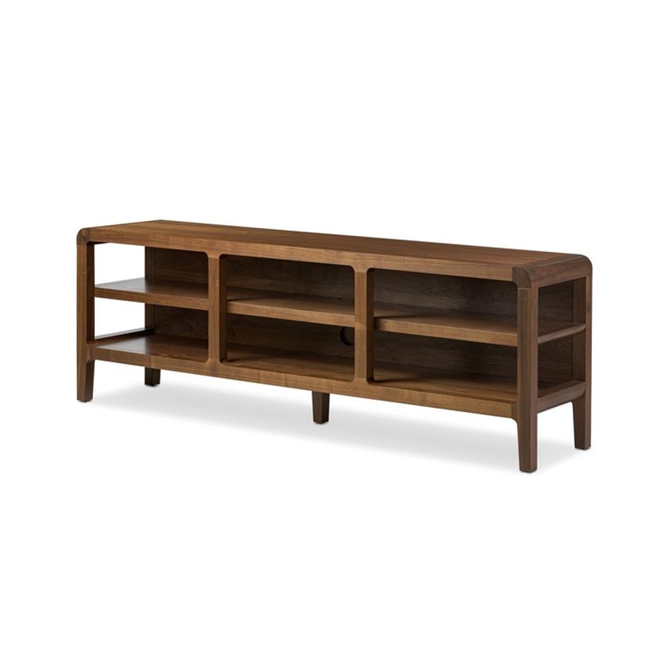 Hawkes Console Table - Dark Walnut Veneer by Four Hands