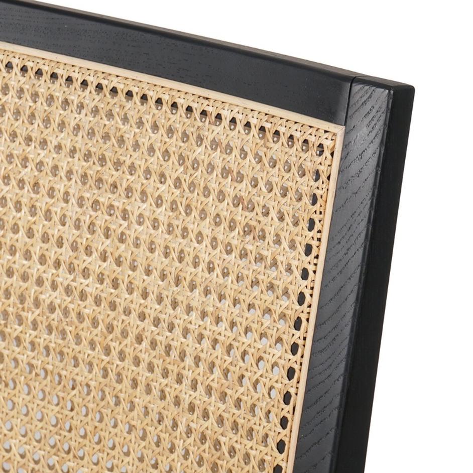 Antonia Cane Armless Bar + Counter Stool - Savile Flax by Four Hands