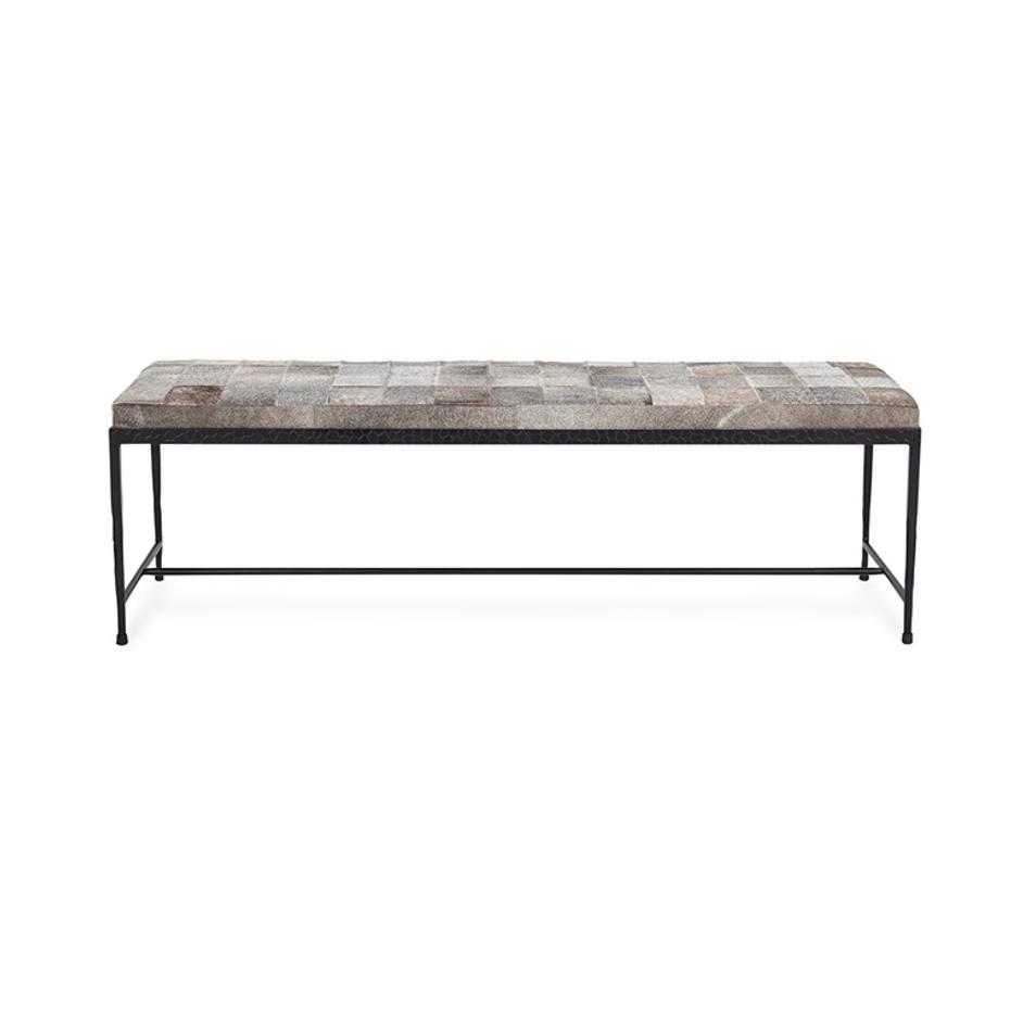Achen Hide 60" Bench by Classic Home
