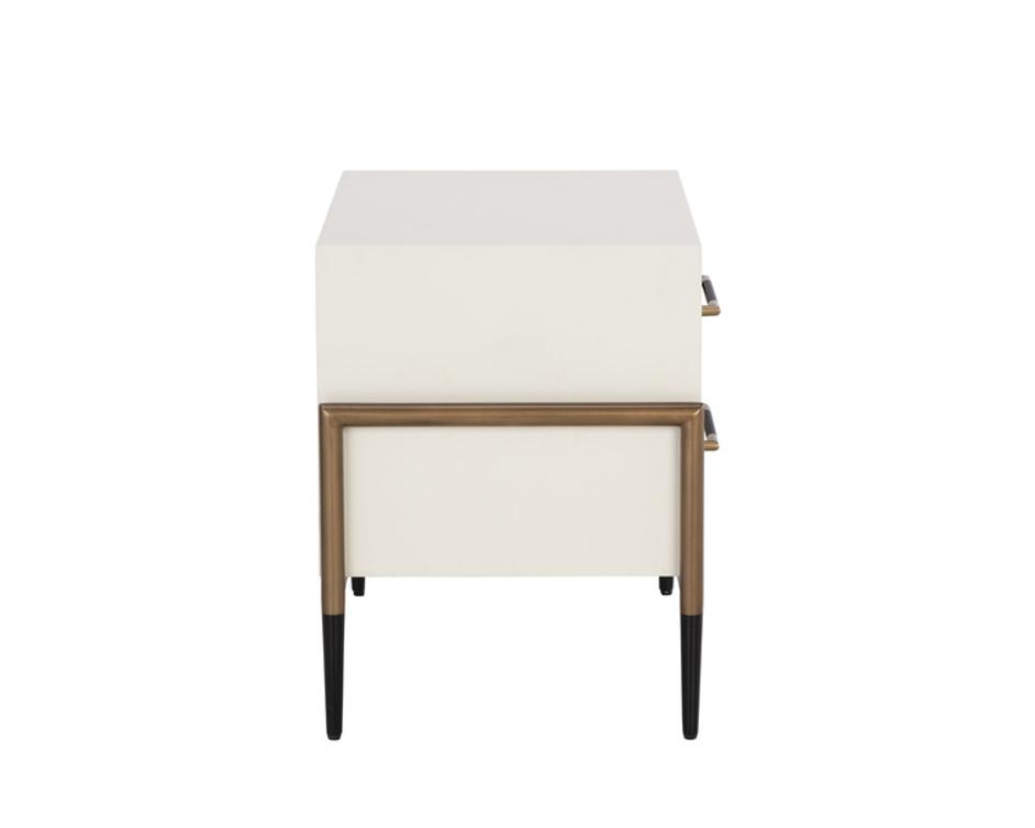 WELDRICK NIGHTSTAND - OYSTER by Sunpan