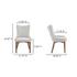 Potter Dining Chair Heather Beige by Moes Home
