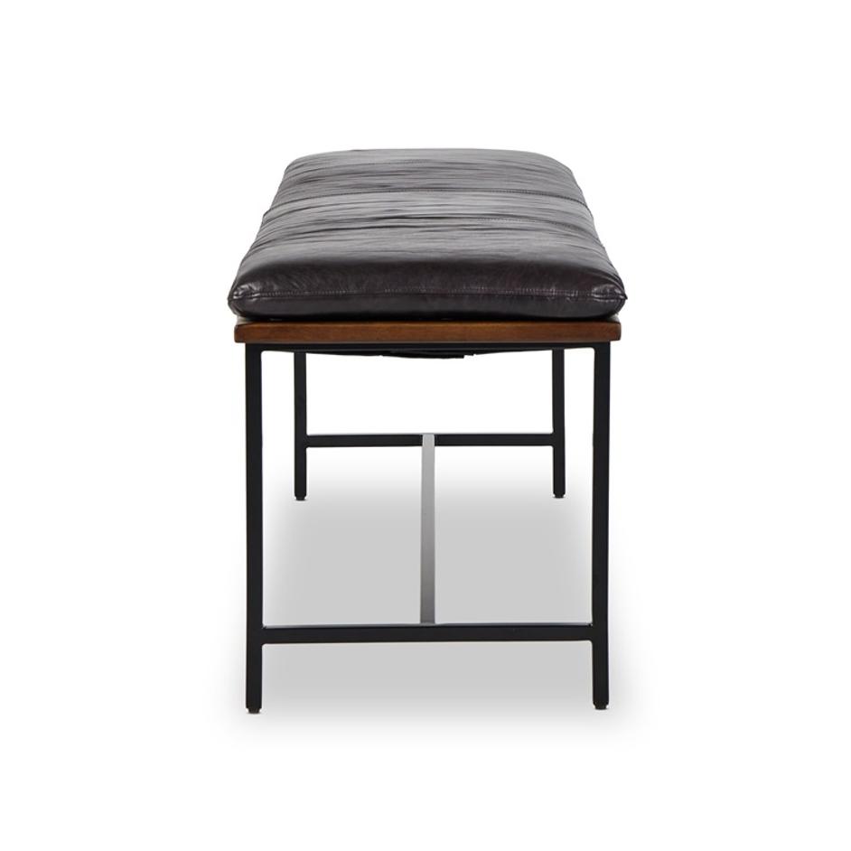 Gabine Accent Bench - Sonoma Black by Four Hands