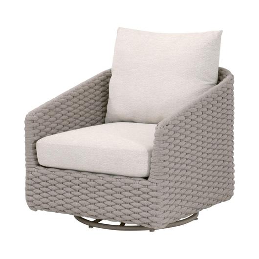 Caspian Outdoor Swivel Rocker Sofa Chair by Essentials For Living