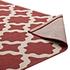Selena Moroccan Trellis 5X8 Indoor And Outdoor Area Rug In Red And Beige by Modway Furniture