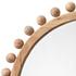 Brighton Round Wood Mirror, Natural by Jamie Young