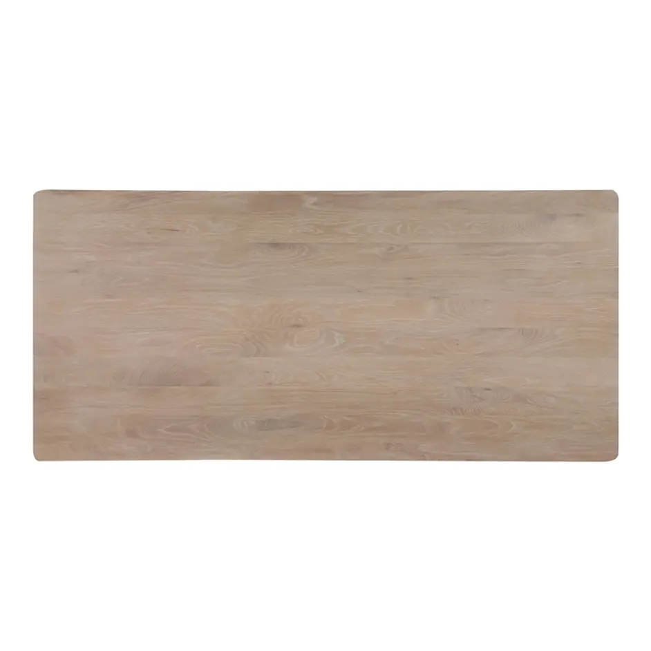 SILAS DINING TABLE OAK by Moes Home