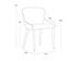 EVORA DINING CHAIR - DILLON THUNDER by Sunpan