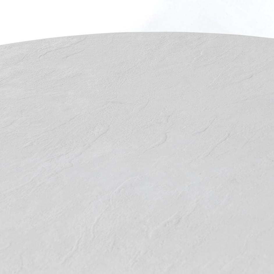 Grano Dining Table In Plaster Molded Concrete by FOUR HANDS