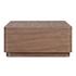 Round Off Coffee Table Walnut Brown by Moes Home