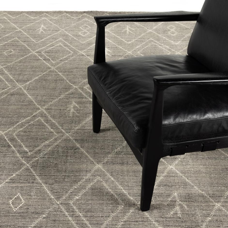 Nador Moroccan Hand In Knotted Rug In Gr In 8X10 by FOUR HANDS