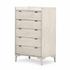 Viggo Tall Dresser In Vintage White Oak by FOUR HANDS