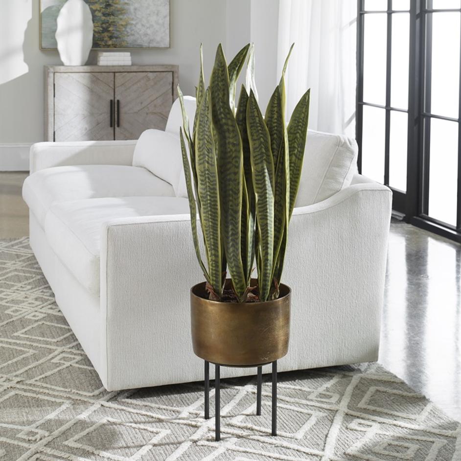 Fasita Brass Planter 2 Cartons by Uttermost