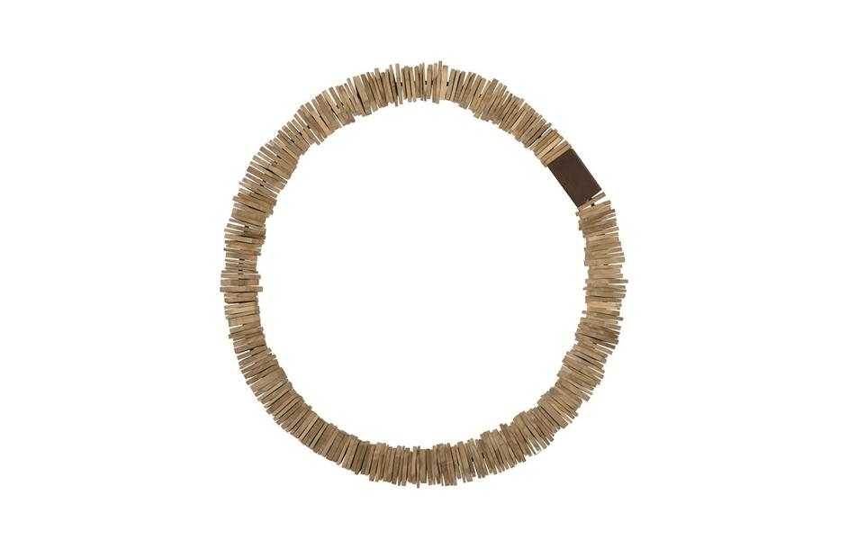 Stacked Wall Ring,  Bleached, Large by PHILLIPS COLLECTION