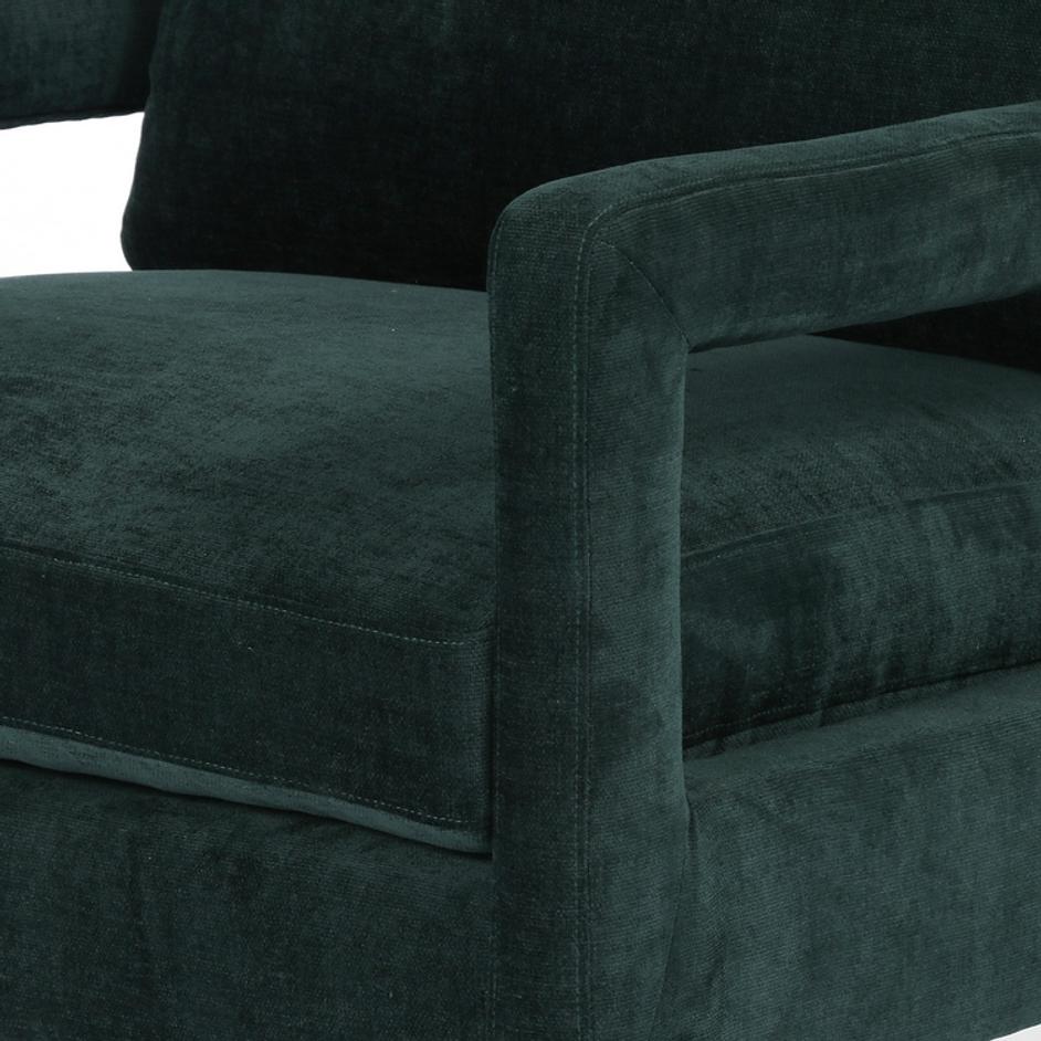 Olson Chair-Emerald Worn Velvet by FOUR HANDS