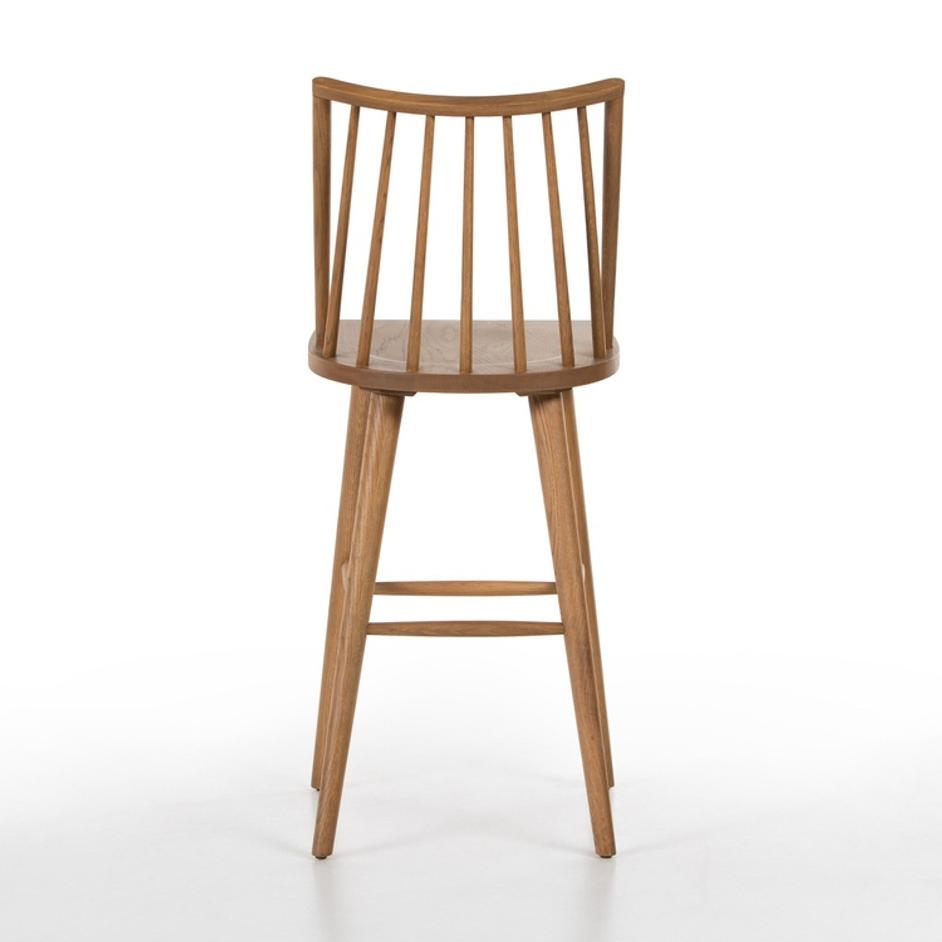Lewis Windsor Bar + Counter Stool by Four Hands