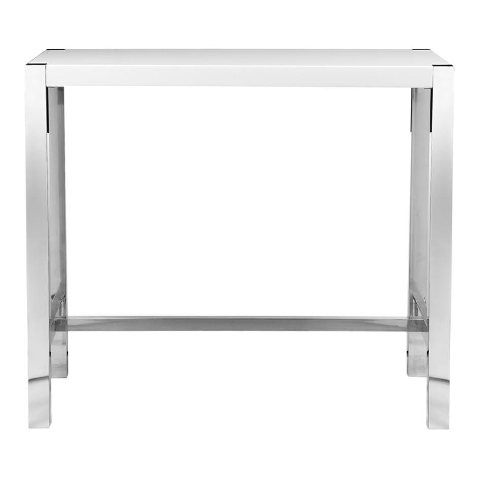 RIVA BAR TABLE WHITE by Moes Home