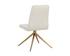 HILDA SWIVEL DINING CHAIR - VIENNA CREAM by Sunpan