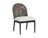 CALANDRI DINING CHAIR - BLACK - LOUIS CREAM by Sunpan