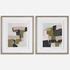 Color Block Framed Prints, Set/2 by Uttermost