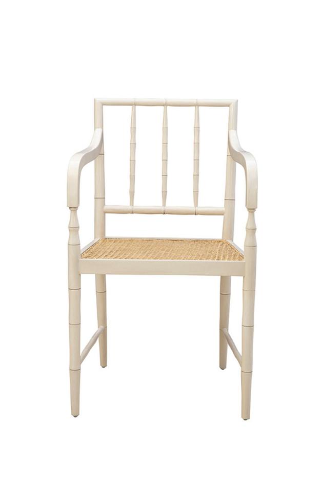 Cream Reynolds Arm Chair by Furniture Classics