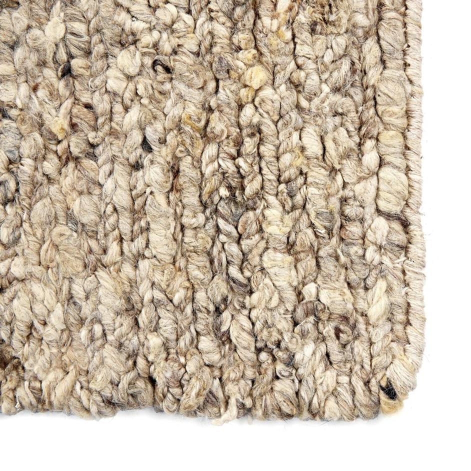 Joelle Hand-Knotted Rug - Undyed Wool by Four Hands
