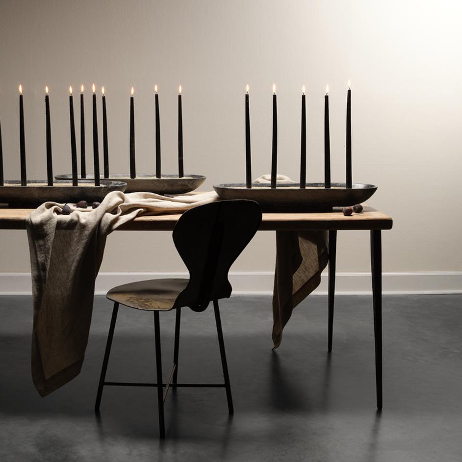 Long Oval Marble Bowl, Grey by Jamie Young