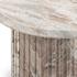 Nordens Marble Round End Table by Classic Home
